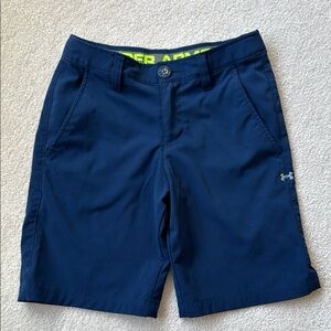 Under Armour Navy Blue Golf Shorts